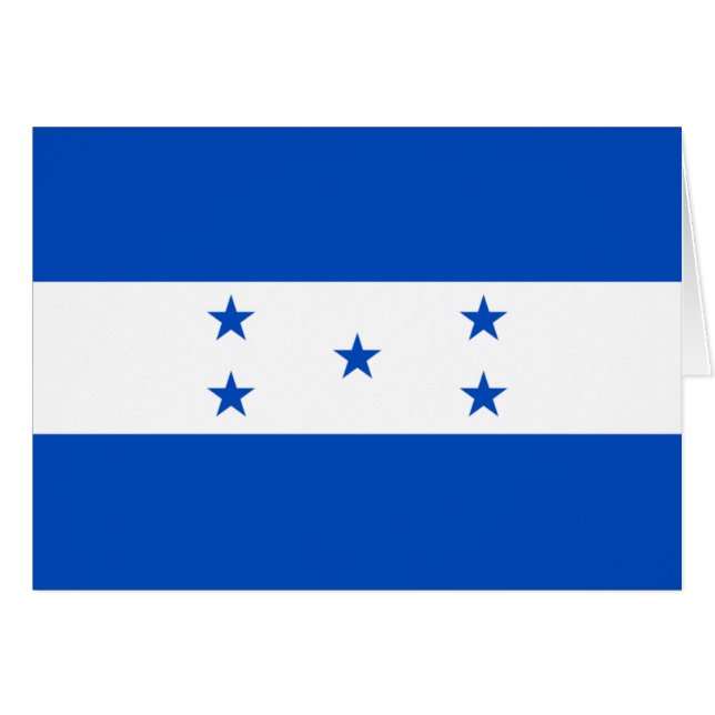 Drapeau du Honduras (Devant horizontal)