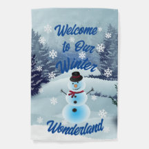 Drapeau du jardin d'hiver