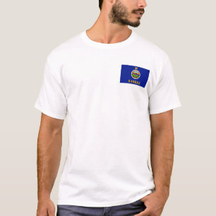 Drapeau du Kansan + T-shirt Carte