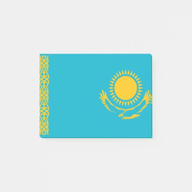 Drapeau du Kazakhstan Post-it® Notes (Devant)