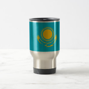 Drapeau du Kazakhstan Voyage / Mug de navette