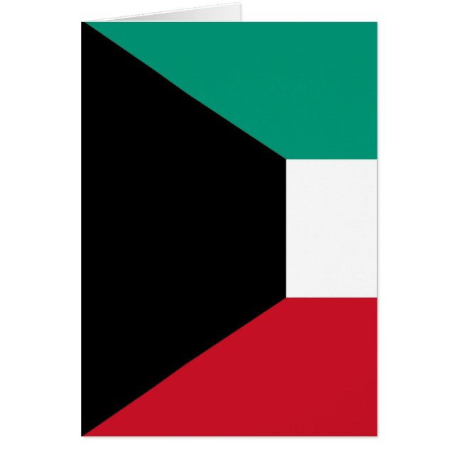 Drapeau du Koweït (Devant)