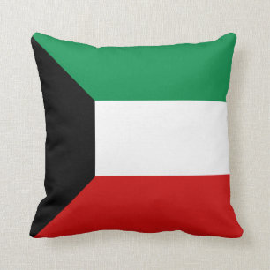 Drapeau du Koweït x Coussin du drapeau