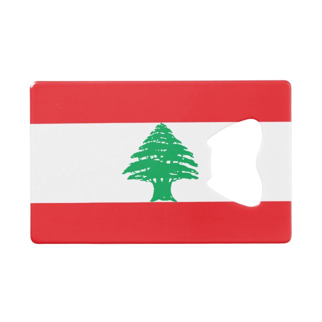 Drapeau du Liban (Devant (Horizontal))
