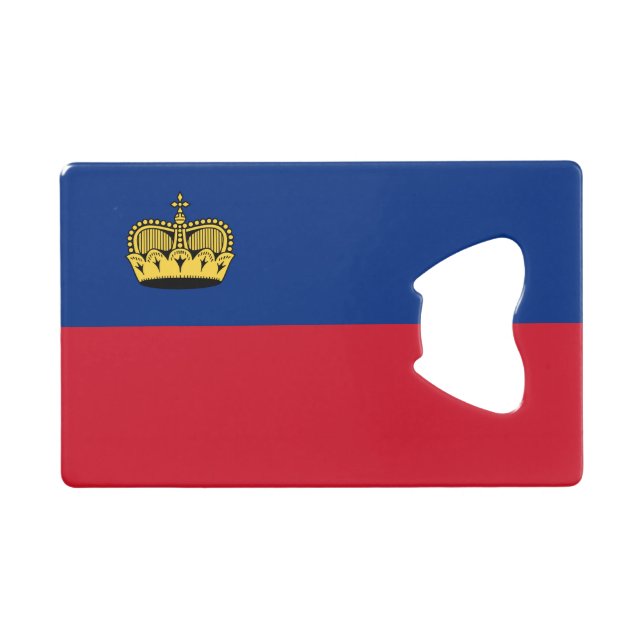Drapeau du Liechtenstein (Devant (Horizontal))