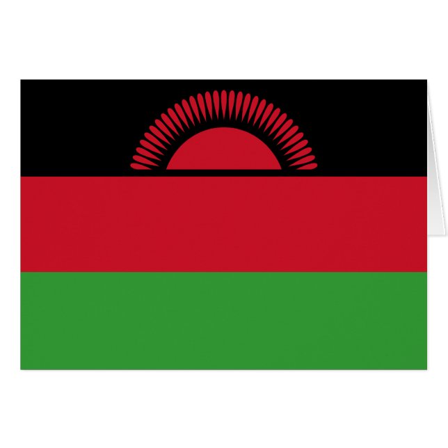 Drapeau du Malawi (Devant horizontal)