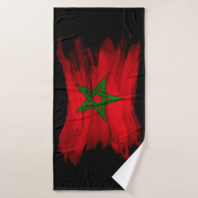 Drapeau du Maroc bracelet, drapeau national