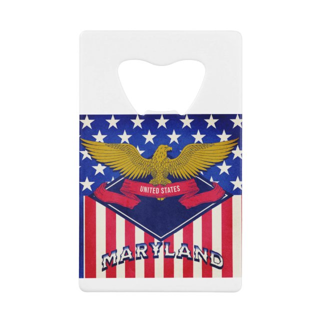 Drapeau du Maryland États-Unis (Devant)