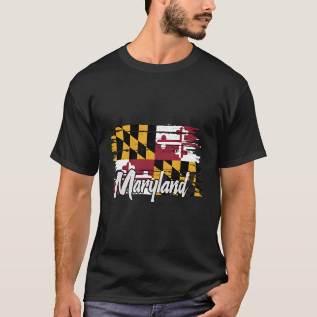 Drapeau du Maryland - Sweat de Marylander (Devant)