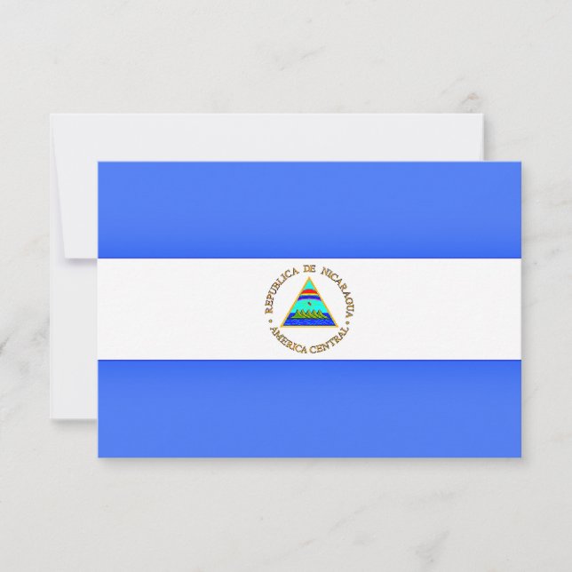 Drapeau du Nicaragua (Devant)