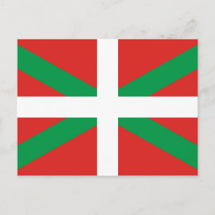 Drapeau du Pays Basque Carte postale