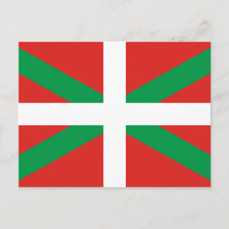 Drapeau du Pays Basque Carte postale