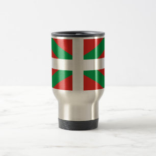 Drapeau du Pays basque Voyage / Mug Commuter