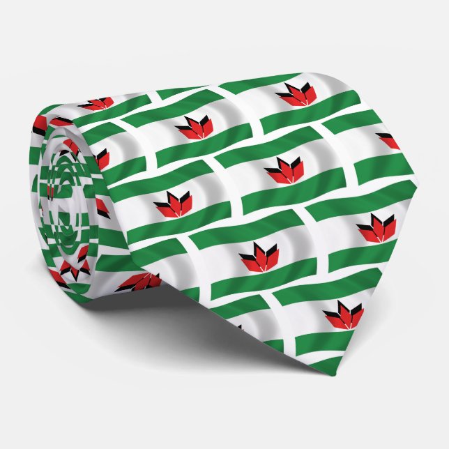 Drapeau du peuple hongrois cravate (Roulé)