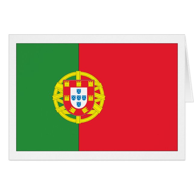 Drapeau du Portugal (Devant horizontal)
