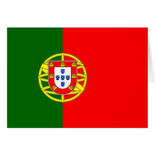 Drapeau du Portugal (Devant Horizontal)