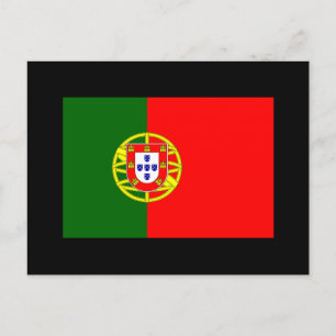 Drapeau du Portugal Carte postale