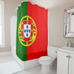Drapeau du Portugal Douche rideau