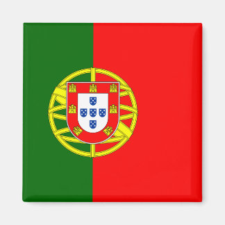 Drapeau du Portugal Magnet (Carré)
