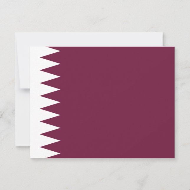 Drapeau du Qatar (Devant)