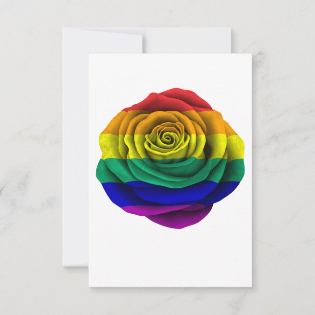 Drapeau du Rose Gay pride Rainbow (Devant)