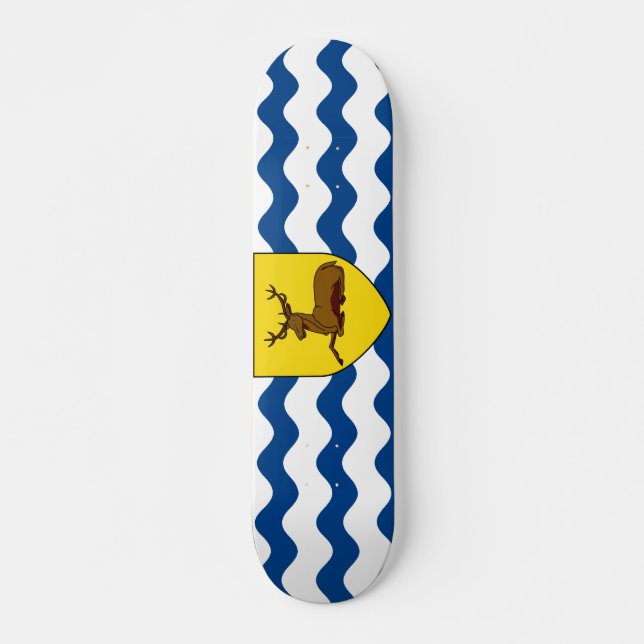 Drapeau du skateboard Hertfordshire (Devant)