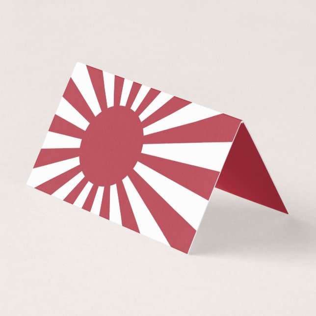 Drapeau du soleil levant impérial du Japon, Edo à  (Front)