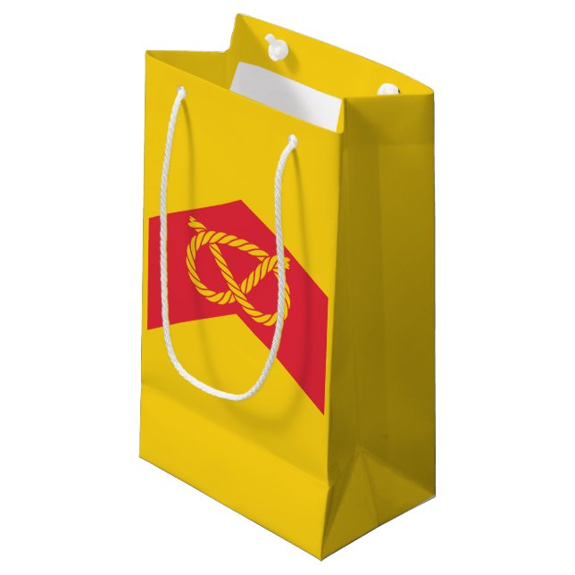 Drapeau du Staffordshire petit sac cadeau (Devant Angle)