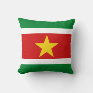 drapeau du Suriname x Coussin drapeau