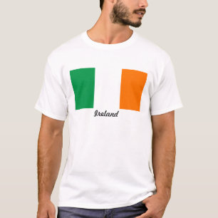 Drapeau du T-shirt des hommes de l'Irlande