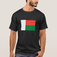 Drapeau du T-shirt Madagascar