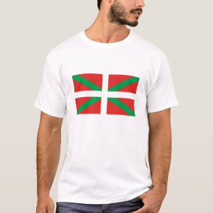 Drapeau du T-shirt Pays basque