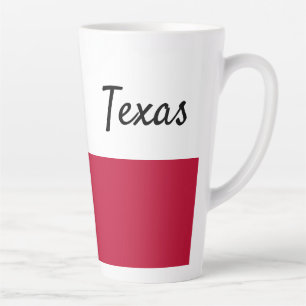 Drapeau du Texas 17 oz. tasse de latte