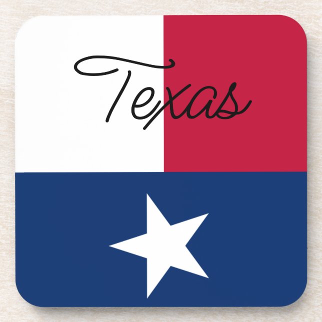 Drapeau du Texas dessous de verre (Devant)