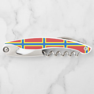 Drapeau du tire-bouchon d'Orkney Waiter