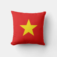 Drapeau du Vietnam x Coussin du drapeau