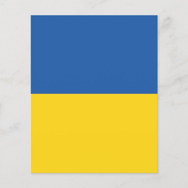 Drapeau d'Ukraine (Devant)