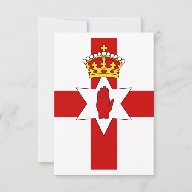 Drapeau d'ulster d'Irlande du Nord (Devant)