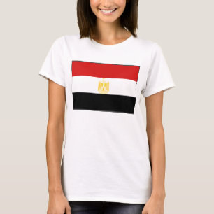 Drapeau égyptien x Carte T-shirt