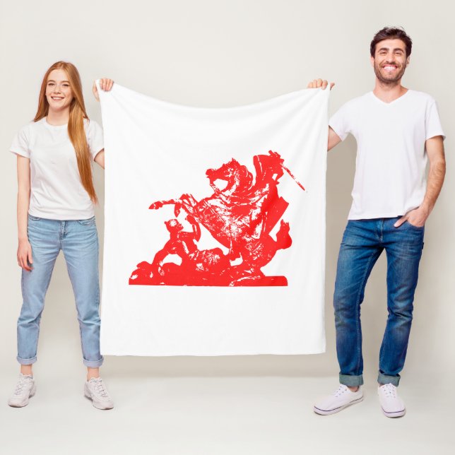 Drapeau Enfants de Gaspard - Couverture en polaire (En situation)