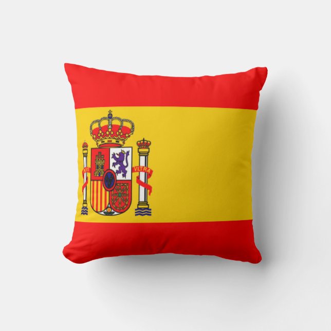 Drapeau espagnol coussin (Recto)