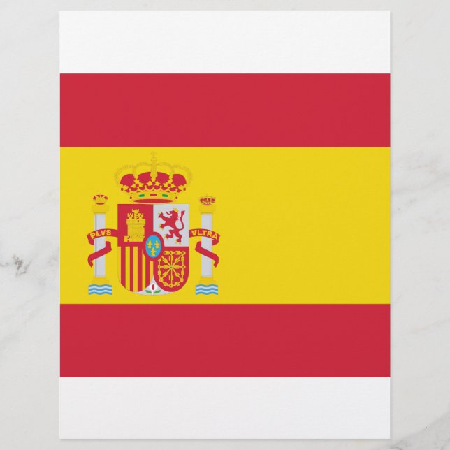 Drapeau espagnol / Espagne (Devant)