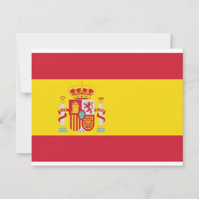 Drapeau espagnol / Espagne (Devant)