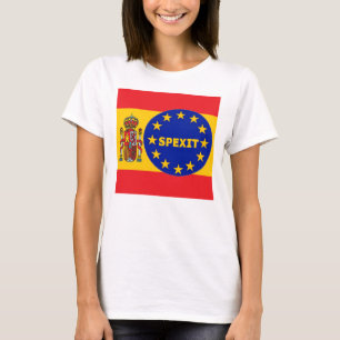 Drapeau espagnol T-shirt EU Spexit