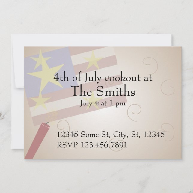 Drapeau et biscuiterie de pétards (Devant)