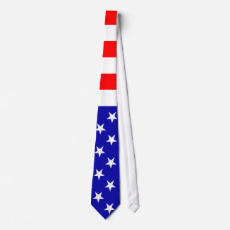 Drapeau États-Unis Art Déco Cravate