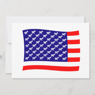 Drapeau étoilé et rayé des démocrates