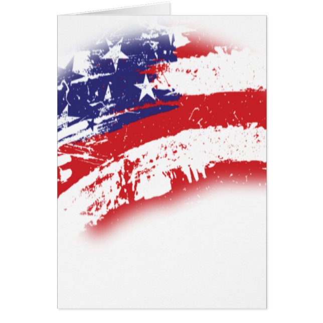 Drapeau Extraordinaire Abstrait USA Incroyable (Devant)