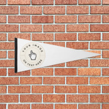 Pennant 12X30 - Personnalisé (ajouter image/texte)