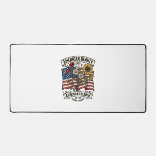 Drapeau Floral American Beauty Patriotique